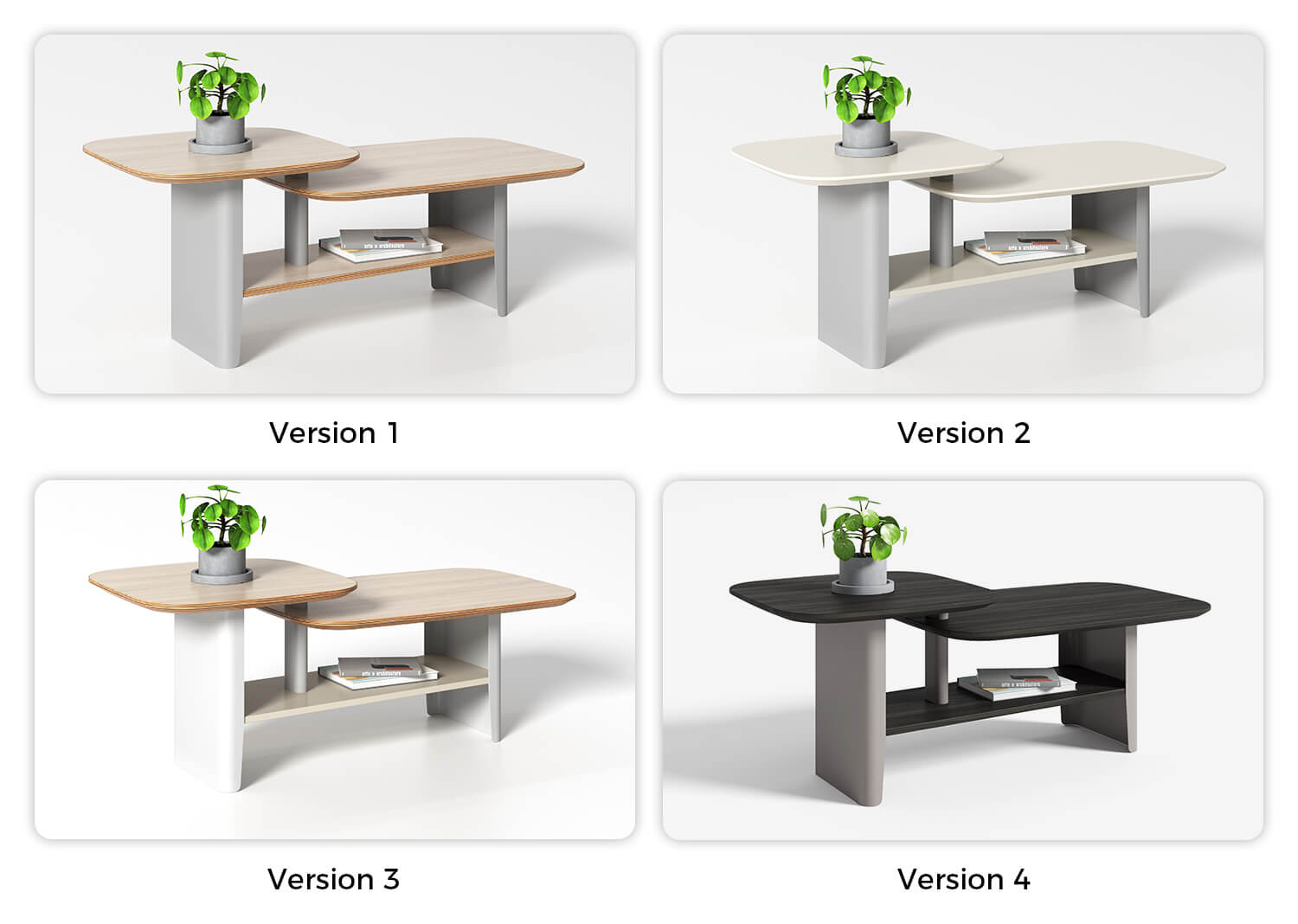 Coffee Table Color Combinations