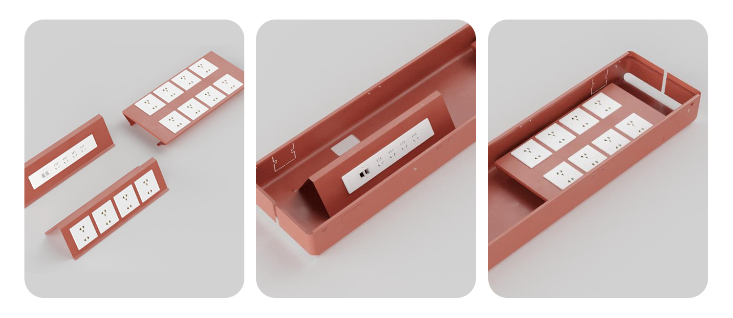 3 Cable Tray Options
