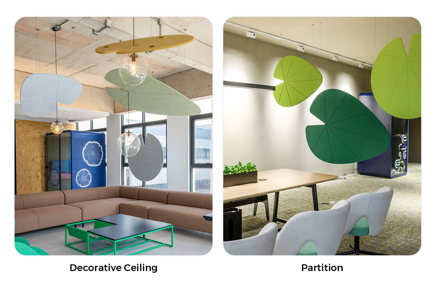 Two Layout Options for Ceiling Matching