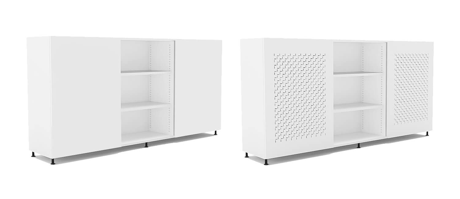 Steel Cupboard Movable Adjustable Shelves
