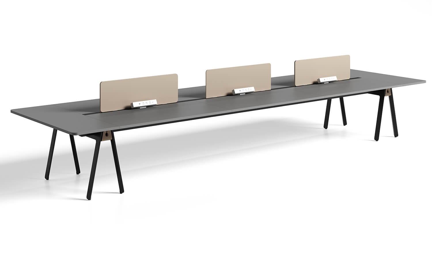 Integrated Desktop Baffle