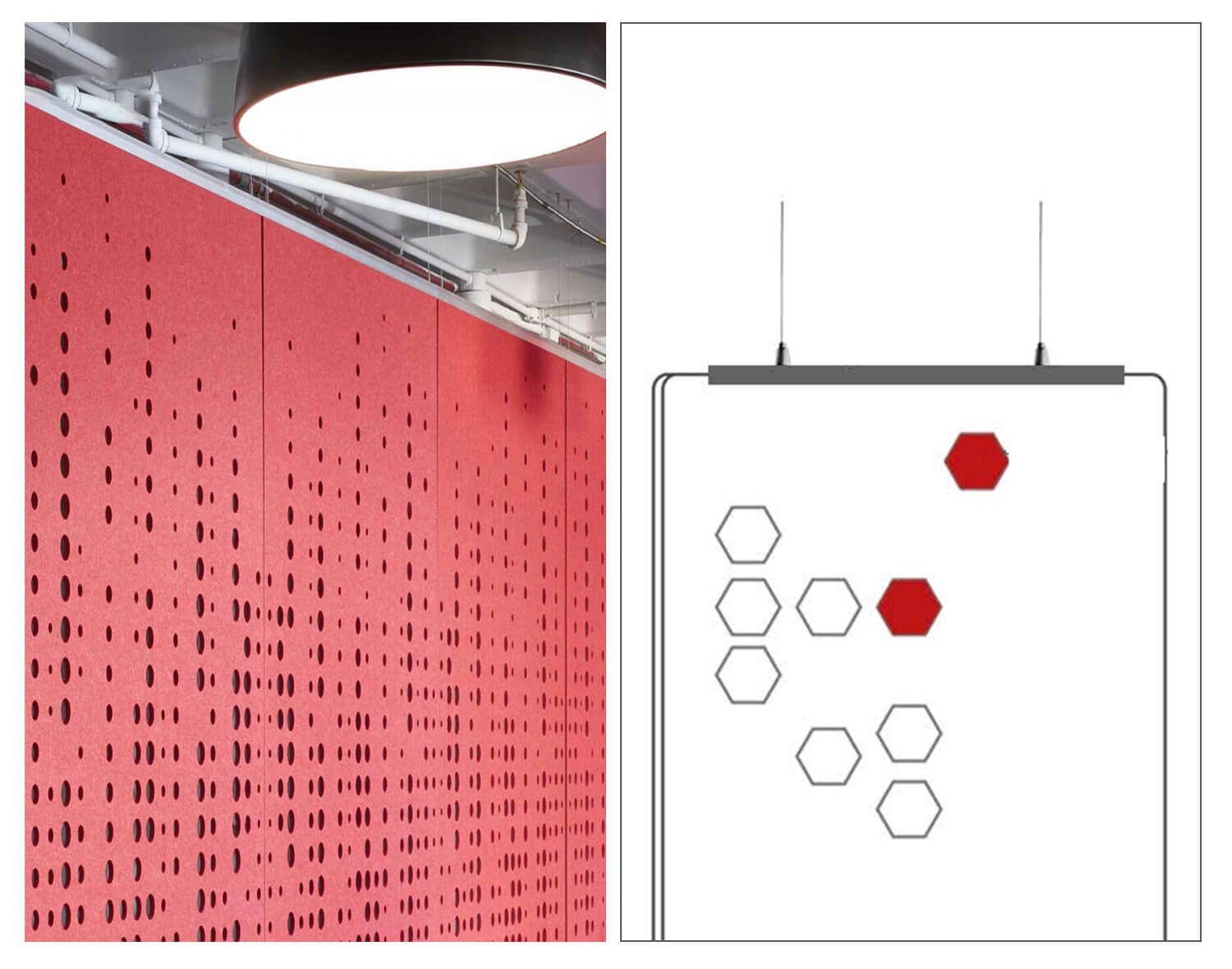 Perforated PET Panel