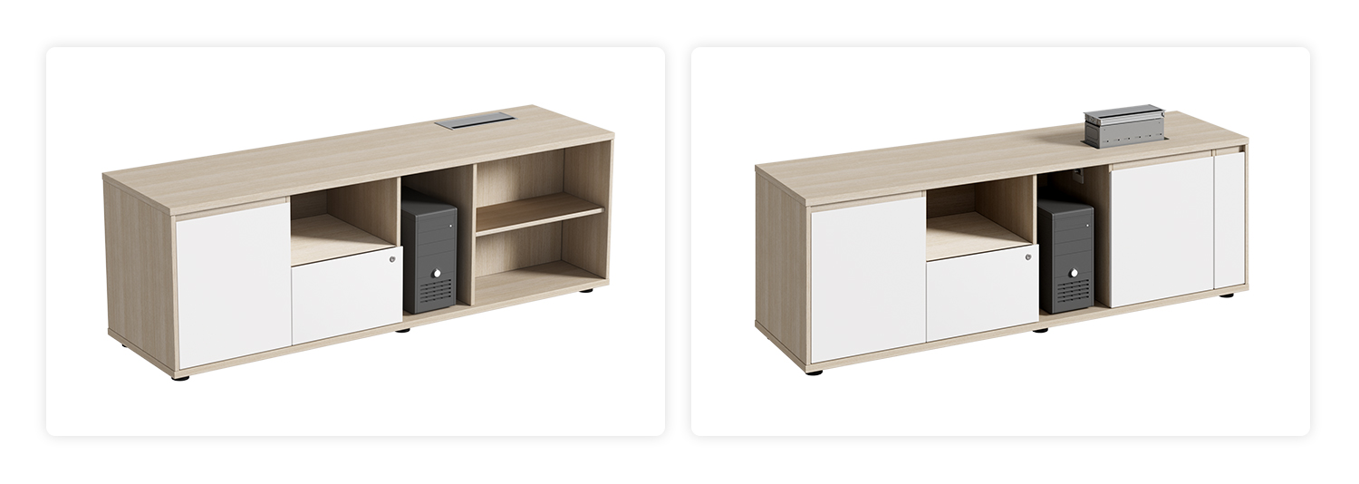 Wooden Under Desk Storage Cabinets