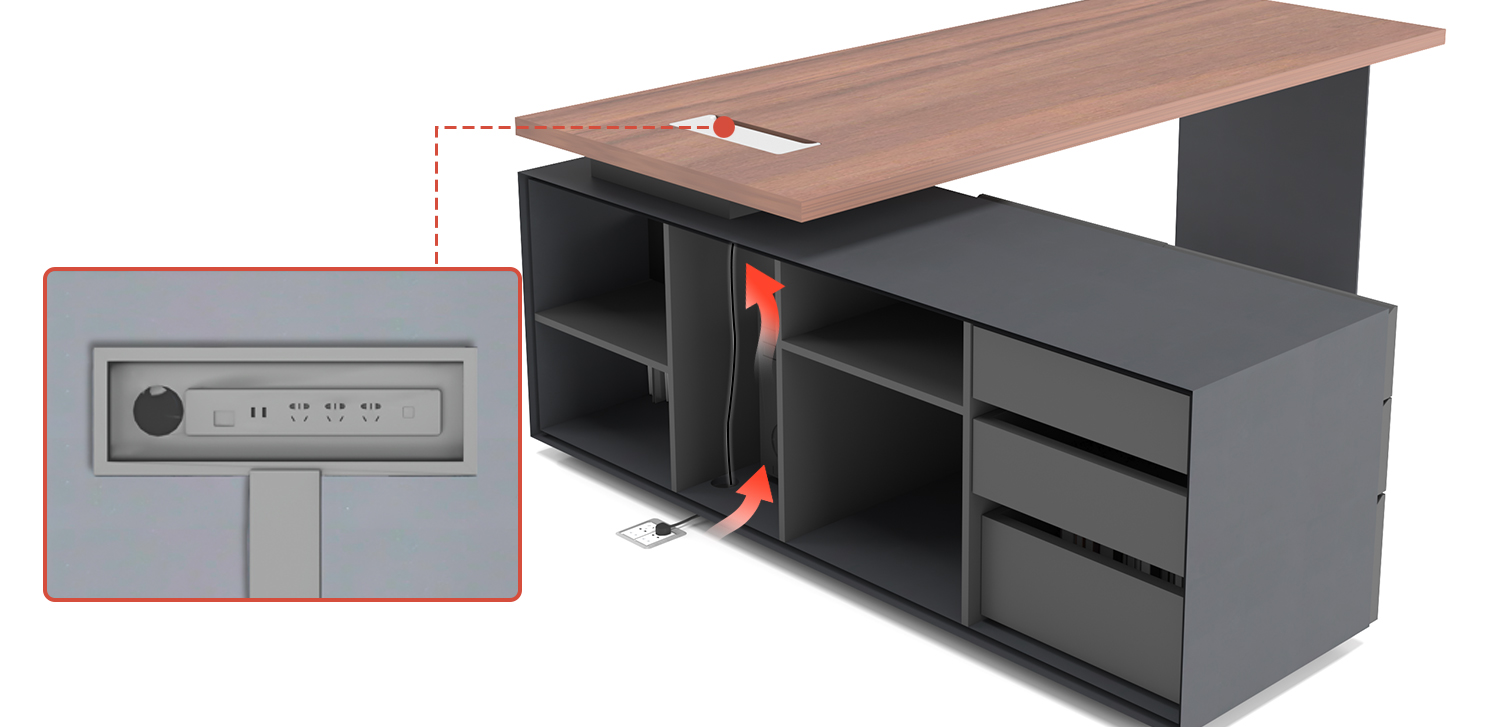 Cable management diagram