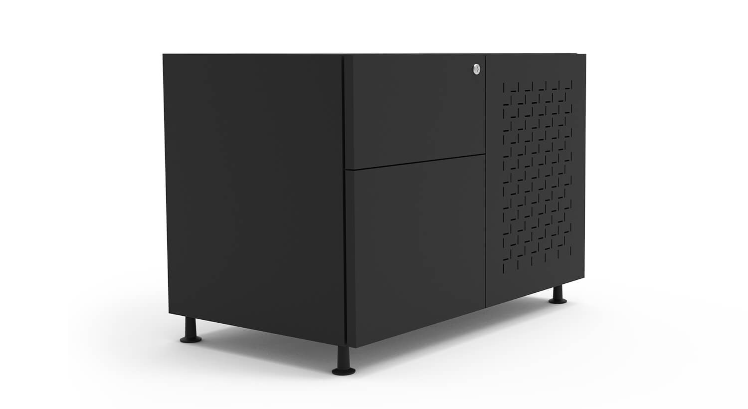 Fixed Under Desk Steel Cabinet