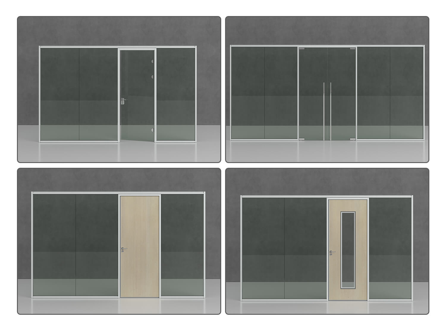 Selection of partition doors