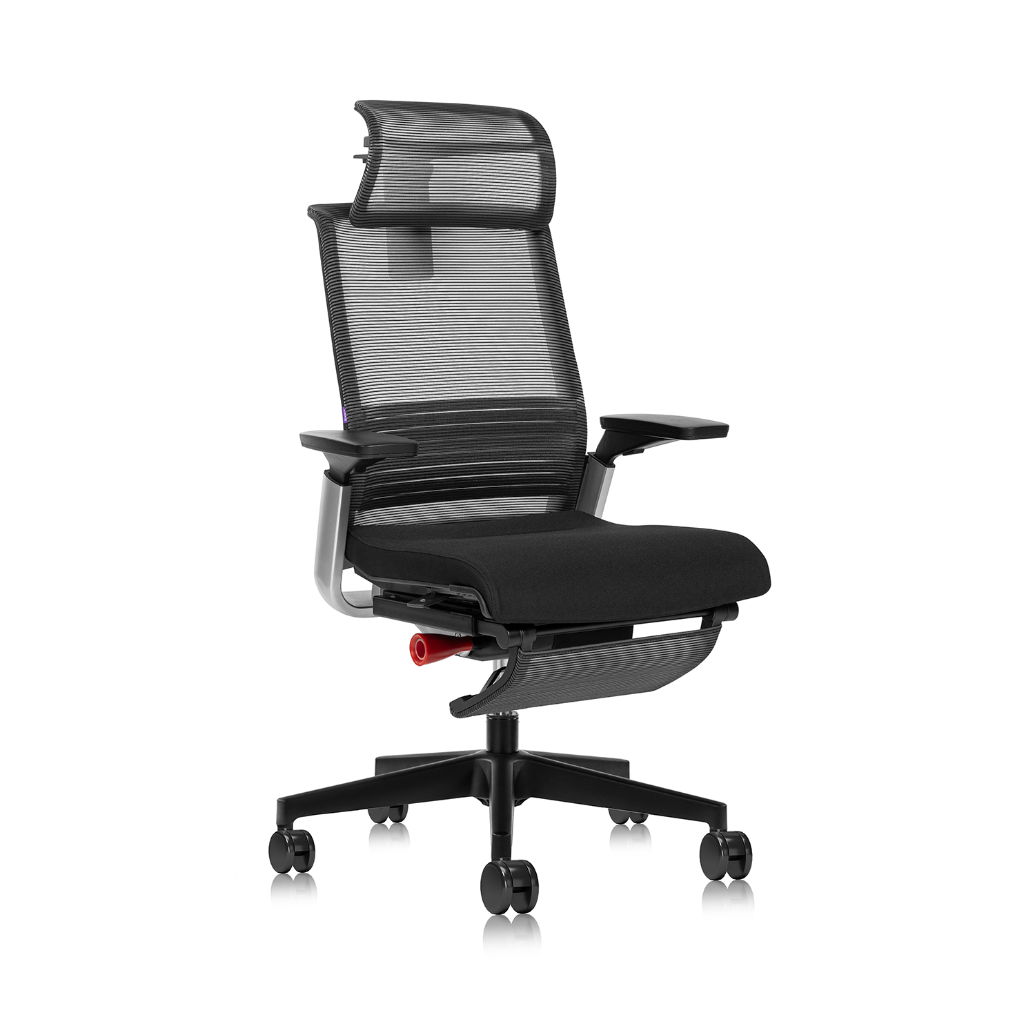 Premium Black Nylon Breathable Mesh Ergonomic Office Chair