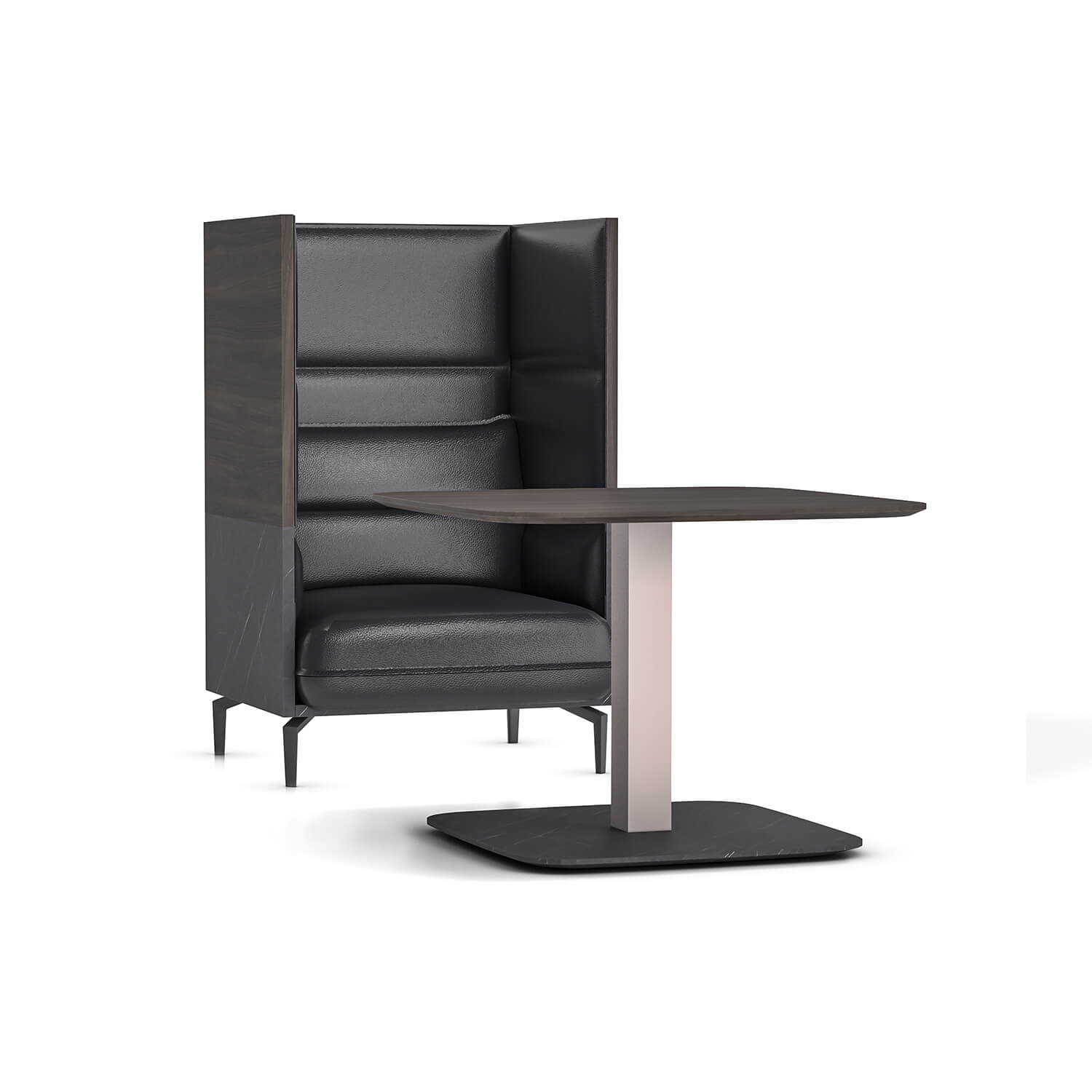 Modern Microfibre Leather Hotel Lounge Sofa Office Furniture