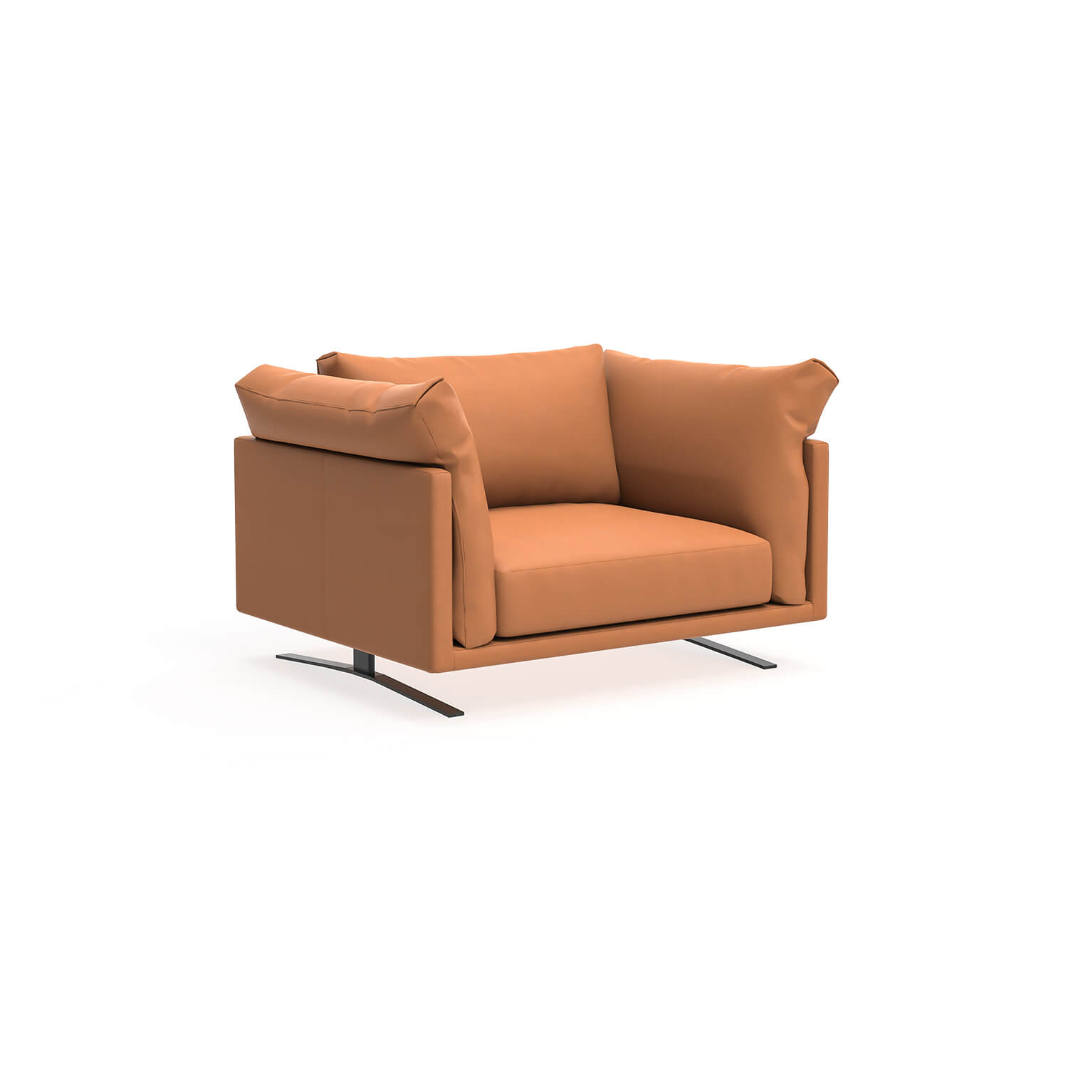 Factory Wholesale Office Reception Area Down Filled Fabric Comfortable Waiting Sofa