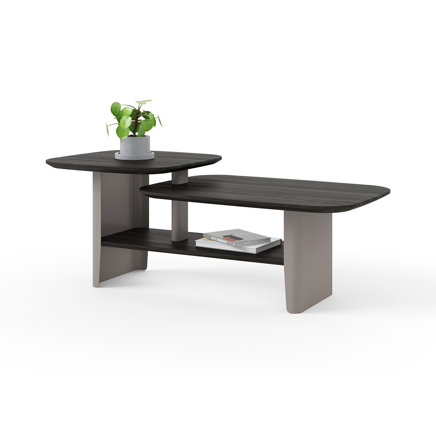 Minimalist Office Visitor Reception Area Wooden Office Coffee Table Desk