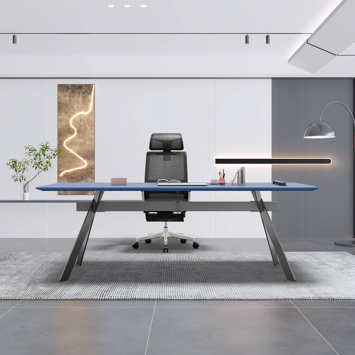 Luxury Wooden Executive Manager Desk Wholesale Office Furniture
