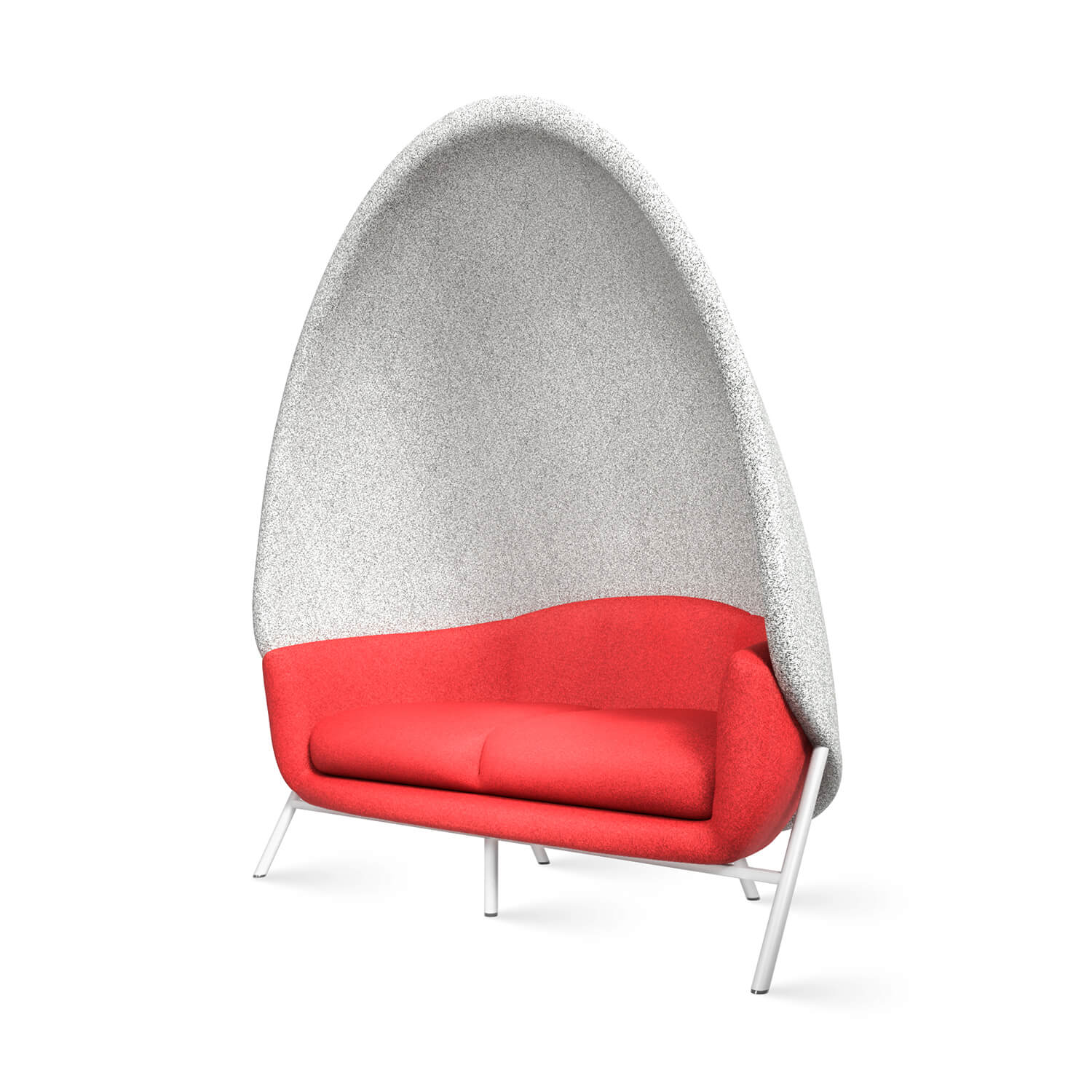 Stylish Acoustic Desk and Sofa Combination Office Workstation Commercial Office Furniture