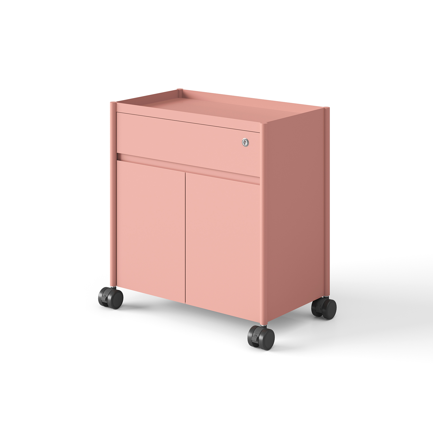 Modern Steel Mobile Base Workstation Mobile Storage Cabinet
