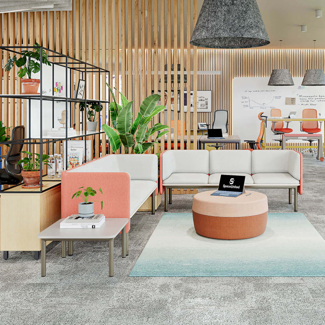 Modern Public Area Modular Comfort Office Sofa with Combined Functionality