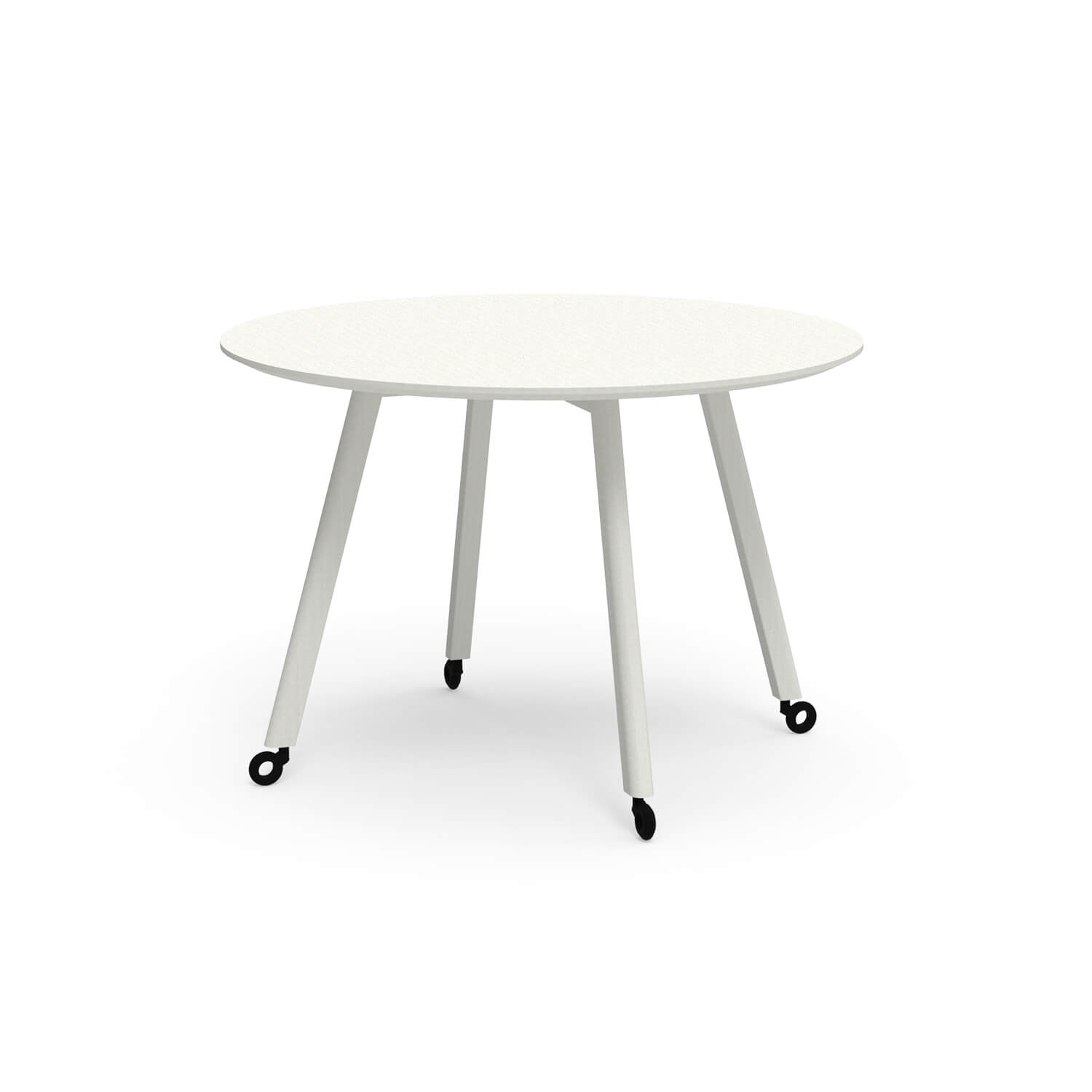 Minimalist Design Office Training Reception Metal Round Conference Table
