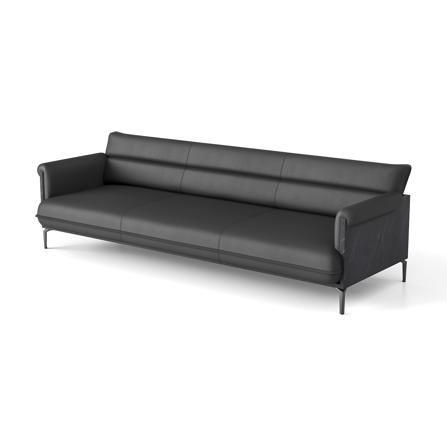 Modern Microfibre Leather Hotel Lounge Sofa Office Furniture
