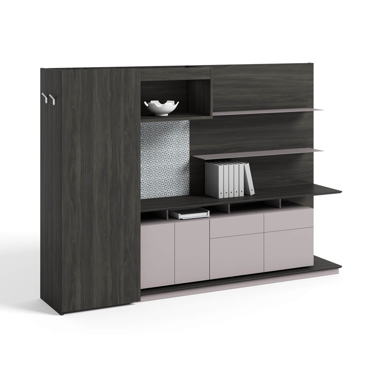 High End Office Furniture File Storage Executive Manager Office Wooden Storage Cabinet
