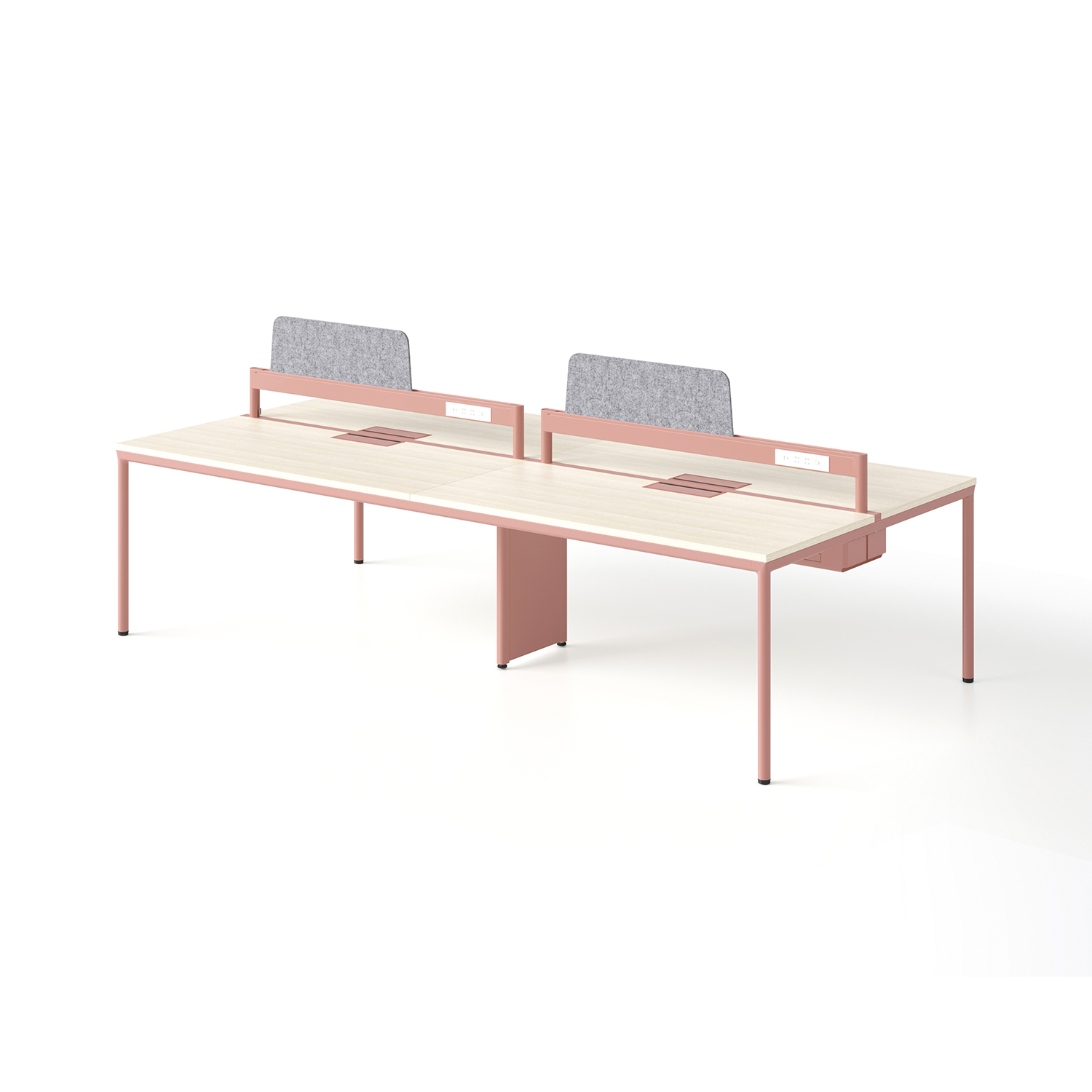 Nordic Style Office Workstation Employee Computer Desk
