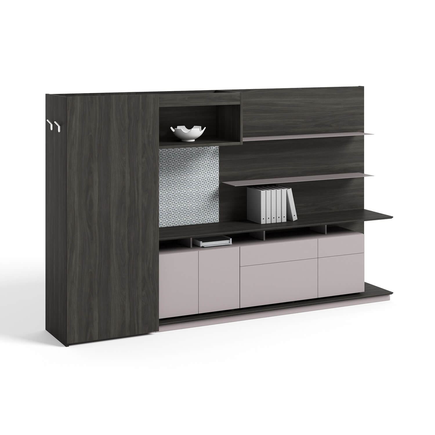 High End Office Furniture File Storage Executive Manager Office Wooden Storage Cabinet