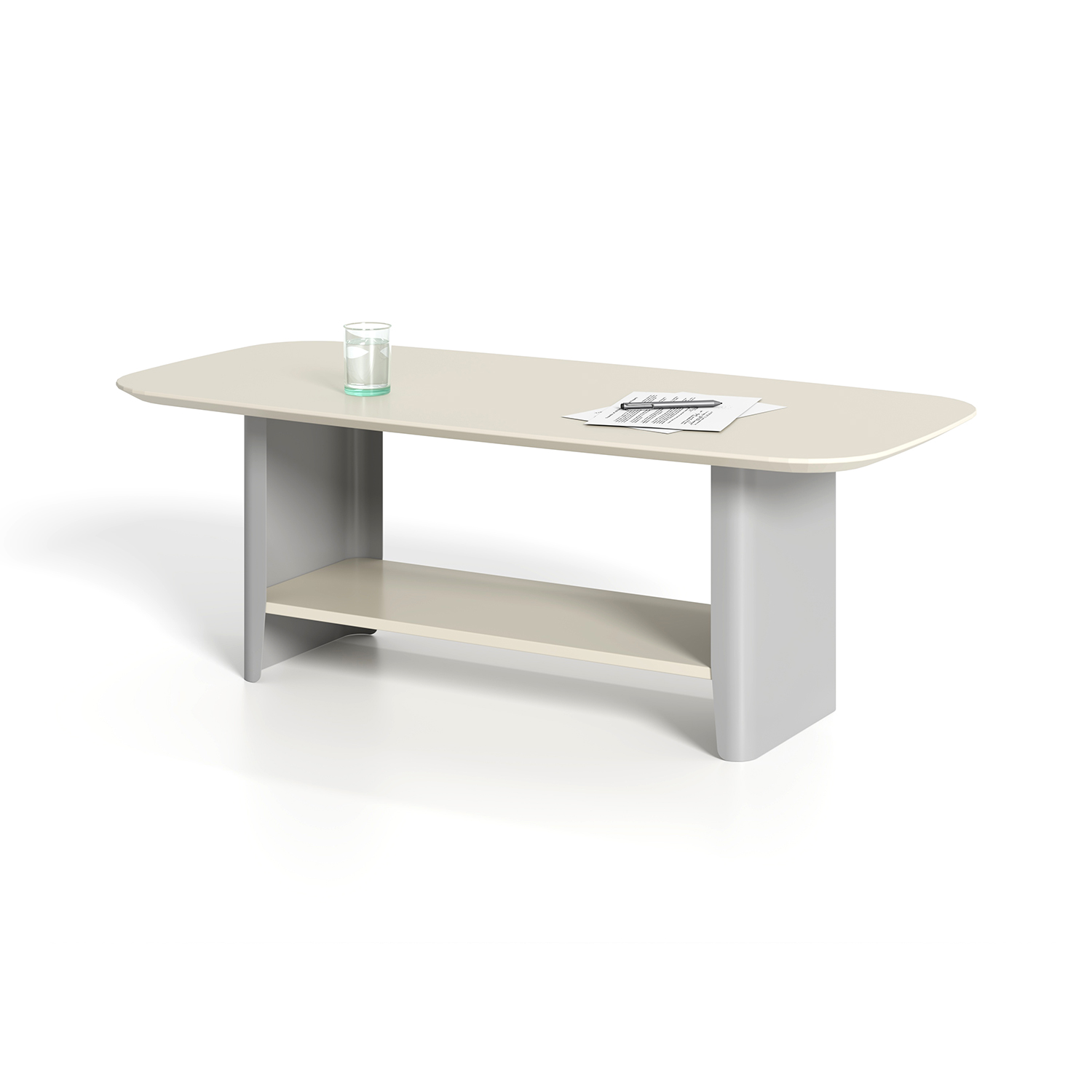Minimalist Office Visitor Reception Area Wooden Office Coffee Table Desk
