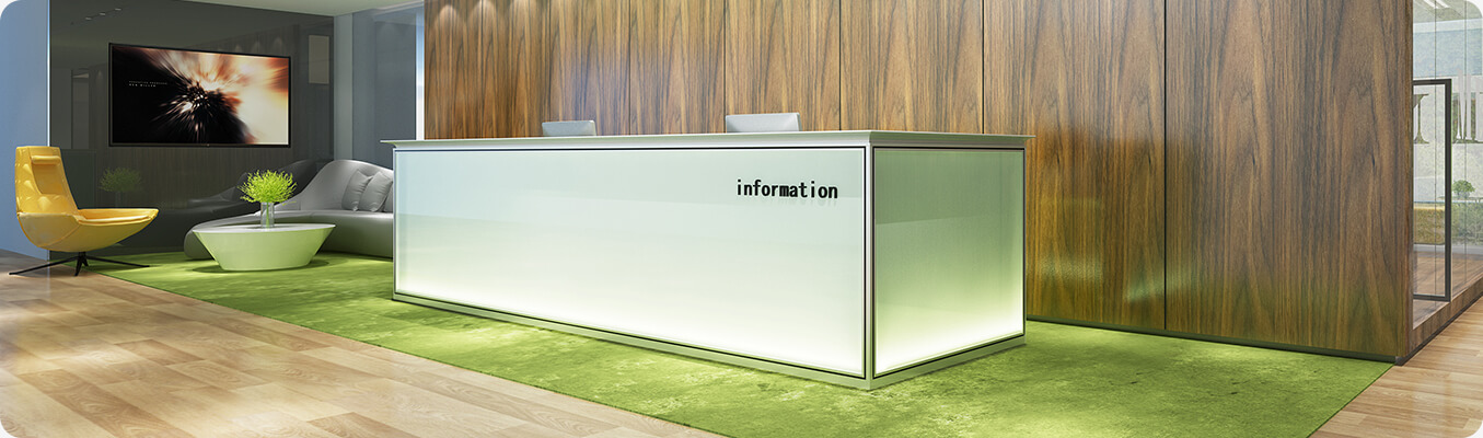 reception desk