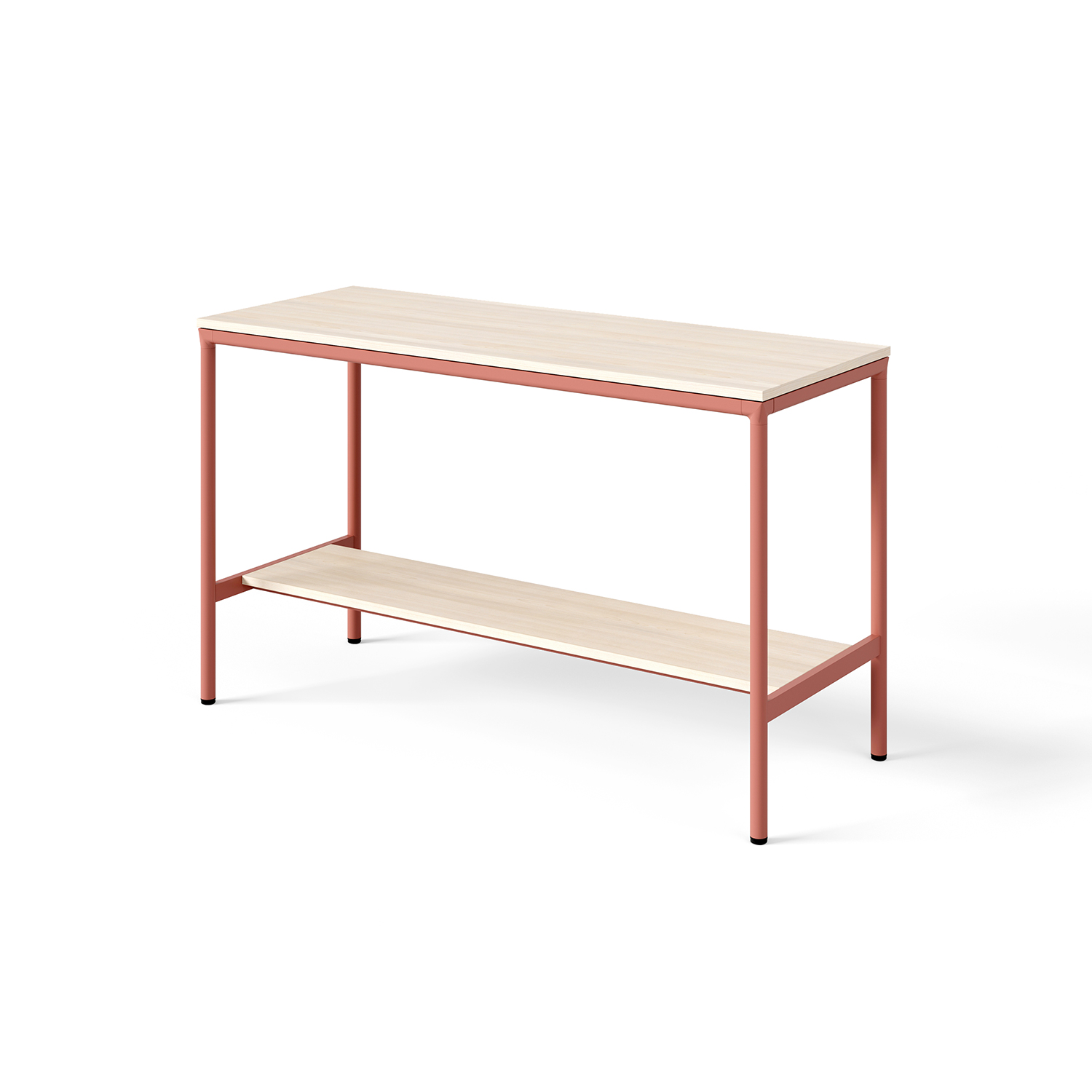 Modern Minimalist Relief Texture Office Workstation Wooden Bar Counter