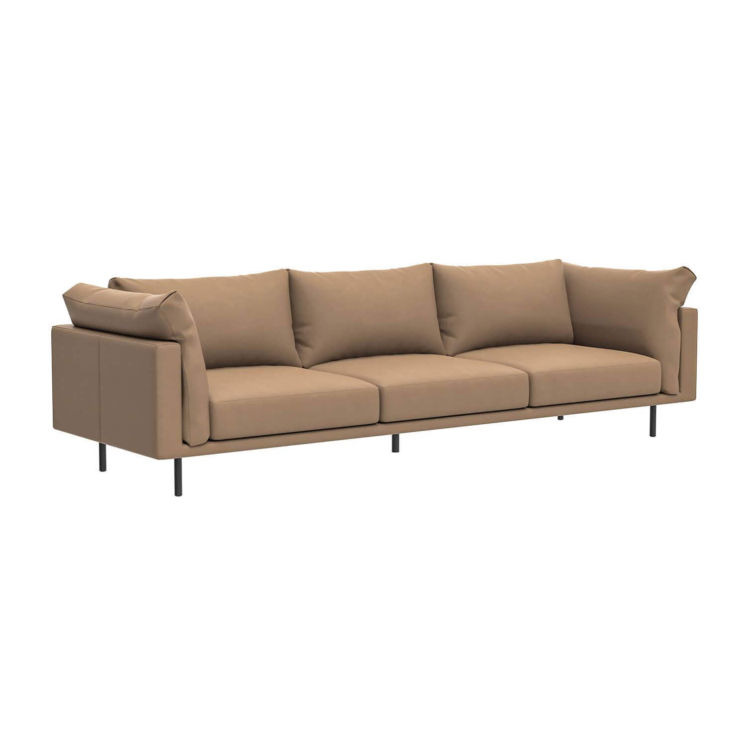 Factory Wholesale Office Reception Area Down Filled Fabric Comfortable Waiting Sofa