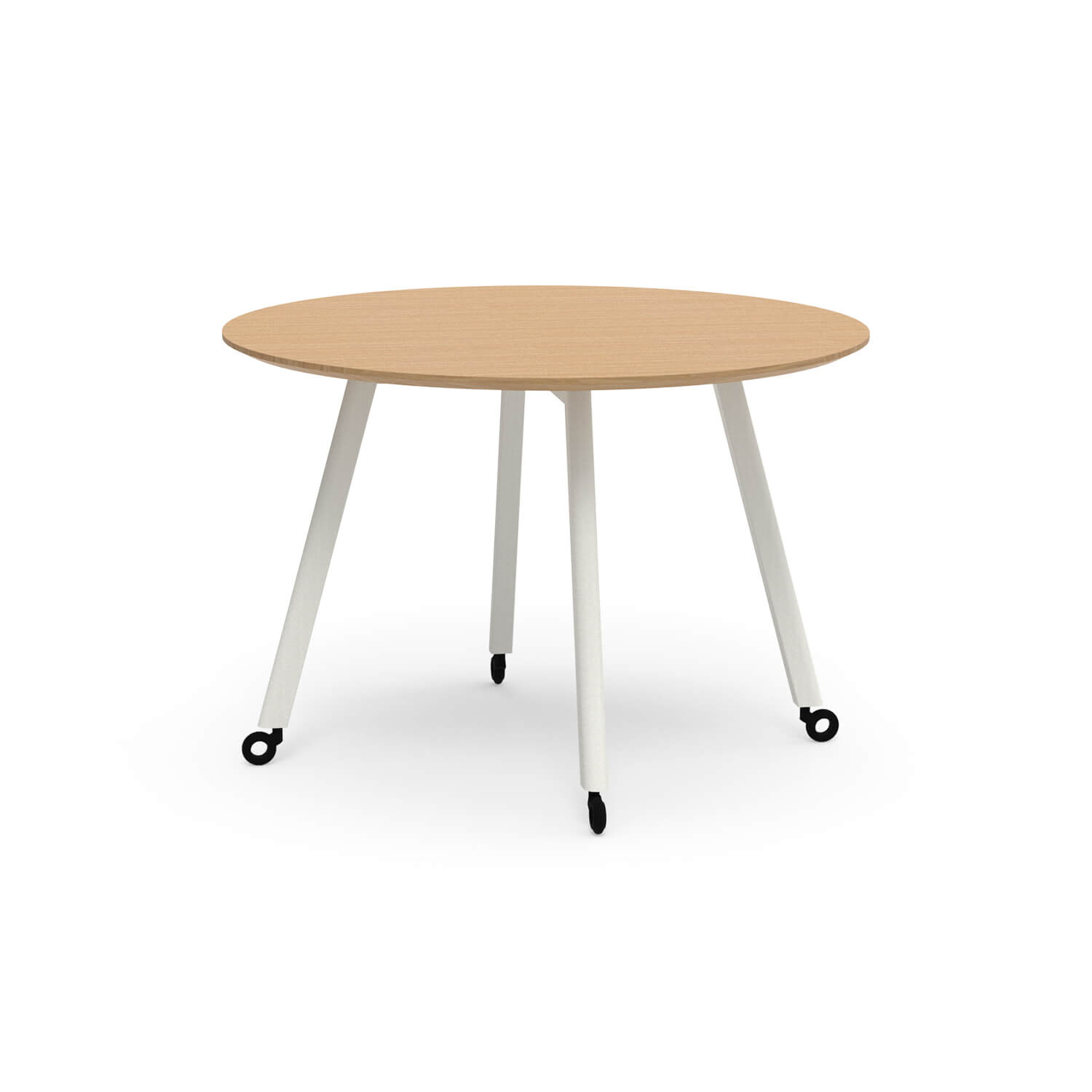 Minimalist Design Office Training Reception Metal Round Conference Table