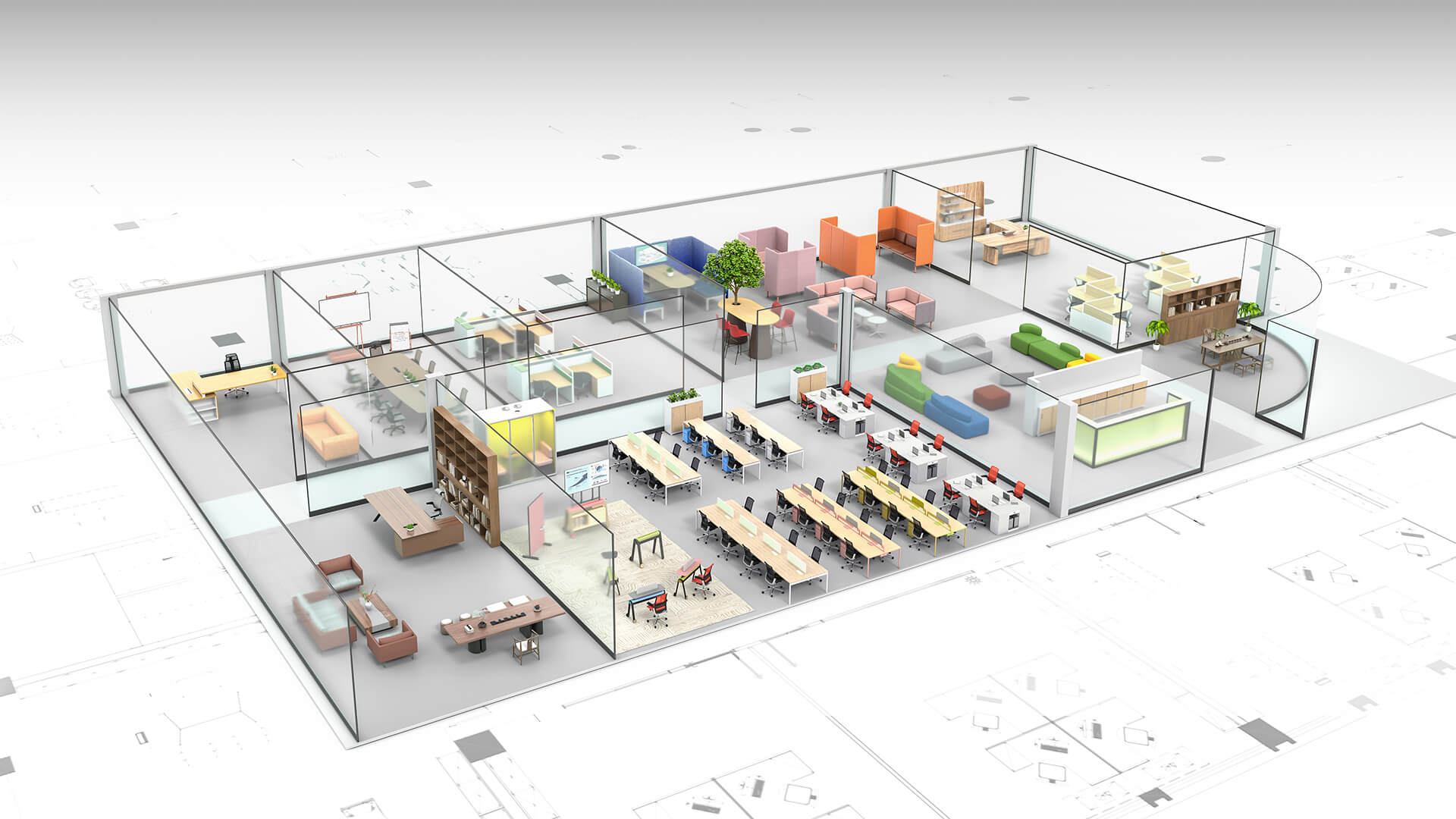 One-Stop Office Furniture Solution Full-Service Process