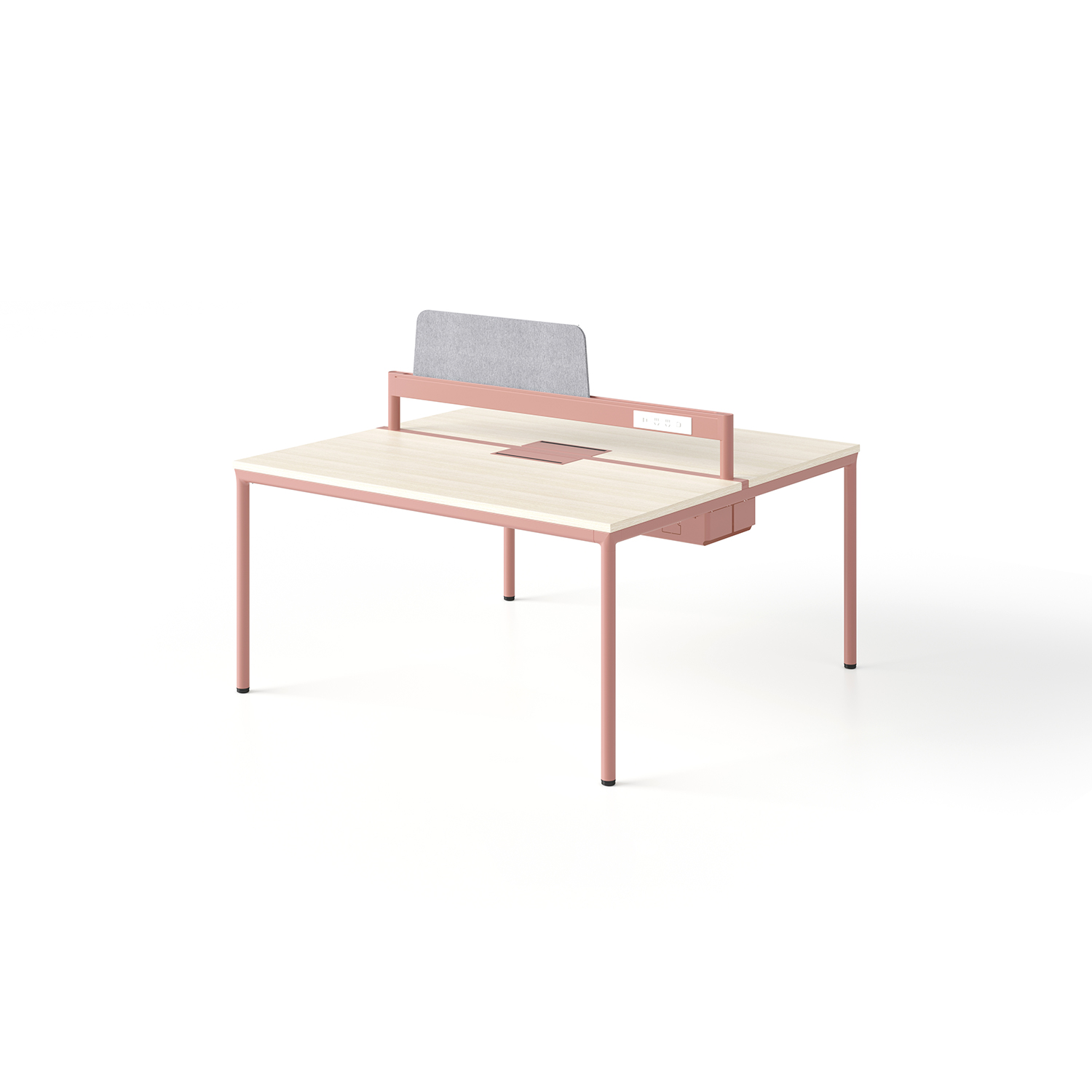 Nordic Style Office Workstation Employee Computer Desk