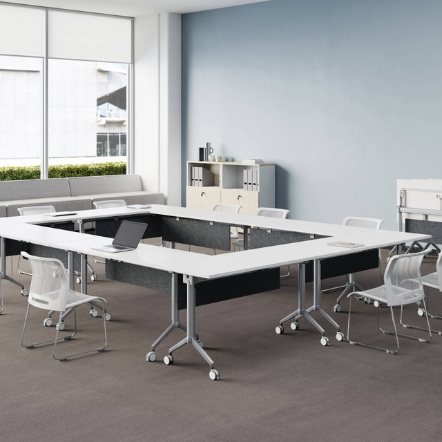 Modern Office Meeting Room Mobile Training Table
