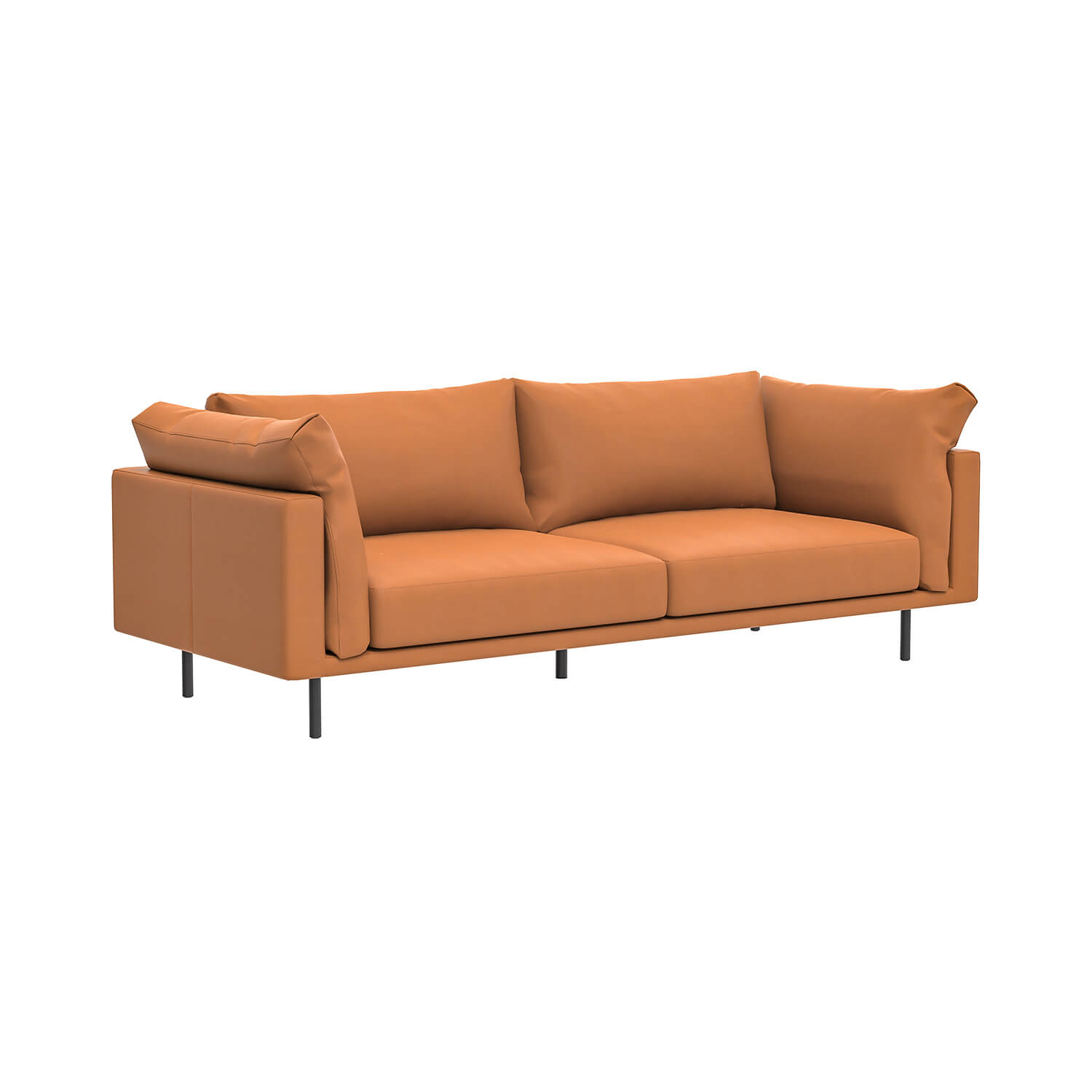 Factory Wholesale Office Reception Area Down Filled Fabric Comfortable Waiting Sofa