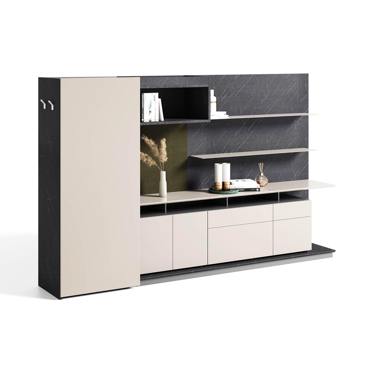 High End Office Furniture File Storage Executive Manager Office Wooden Storage Cabinet