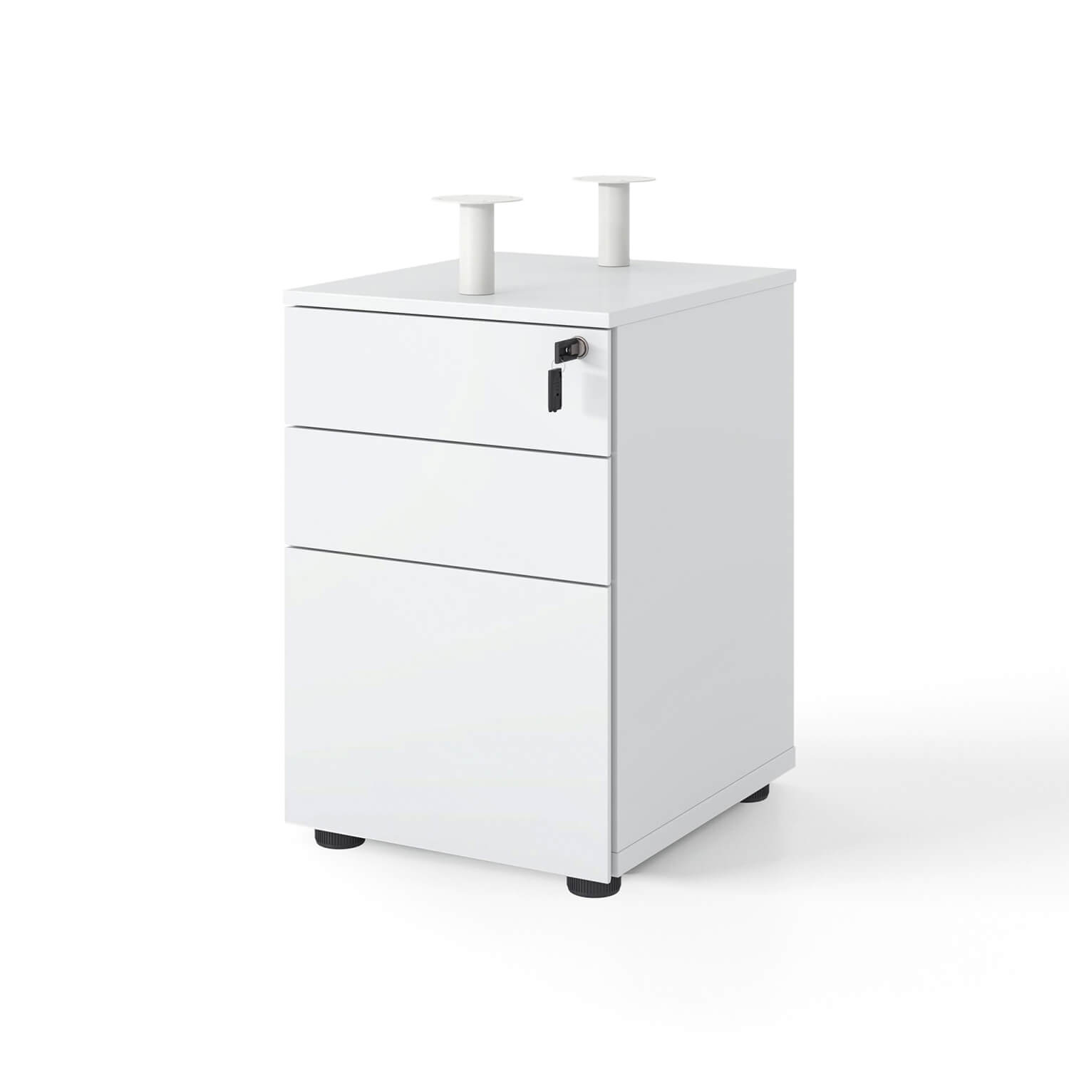 Modern Drawer Style Mobile File Storage Office Cabinet