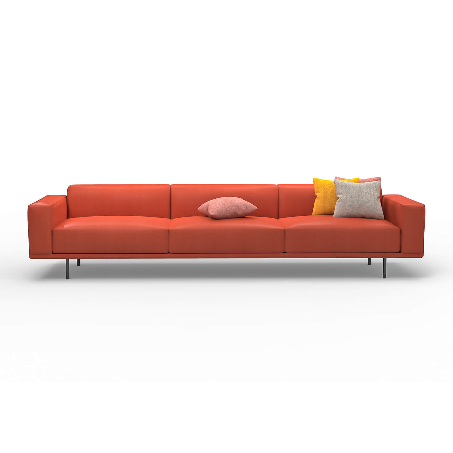 Luxury Fabric Public Area Waiting Room Stylish Office Sofa