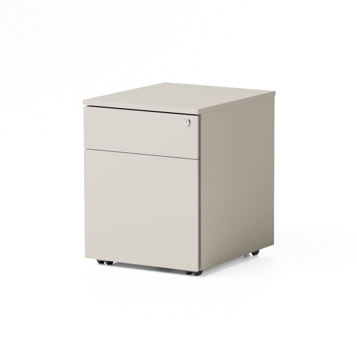 Minimalist Wooden Furniture Workstation Mobile Storage Cabinet