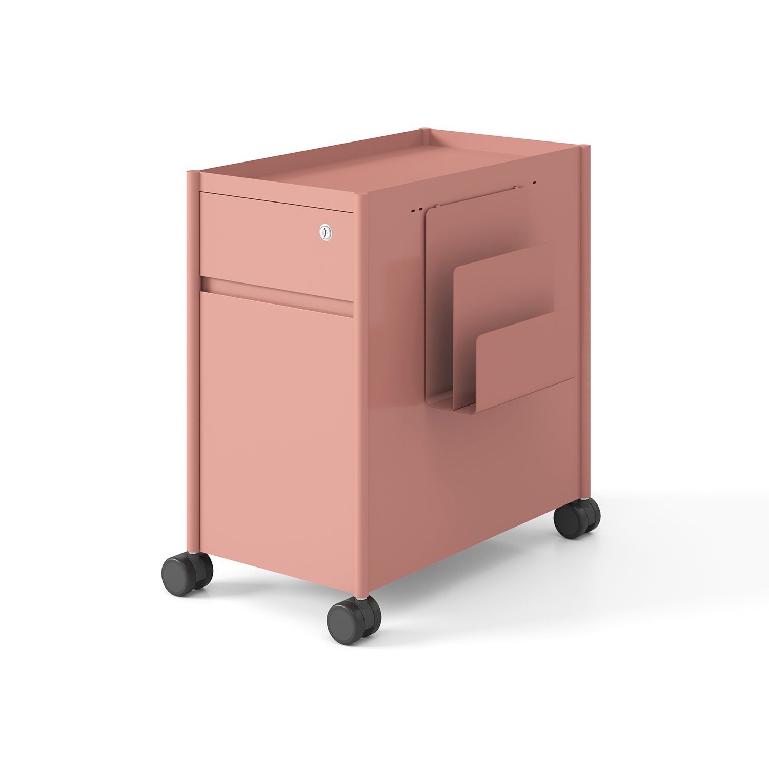 Modern Steel Mobile Base Workstation Mobile Storage Cabinet