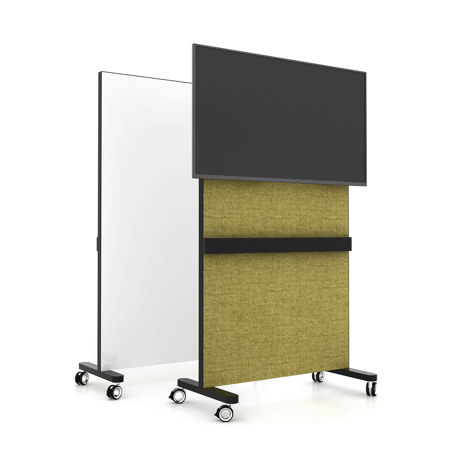 Factory Direct Price Portable Double Sided Glass Magnetic Whiteboard