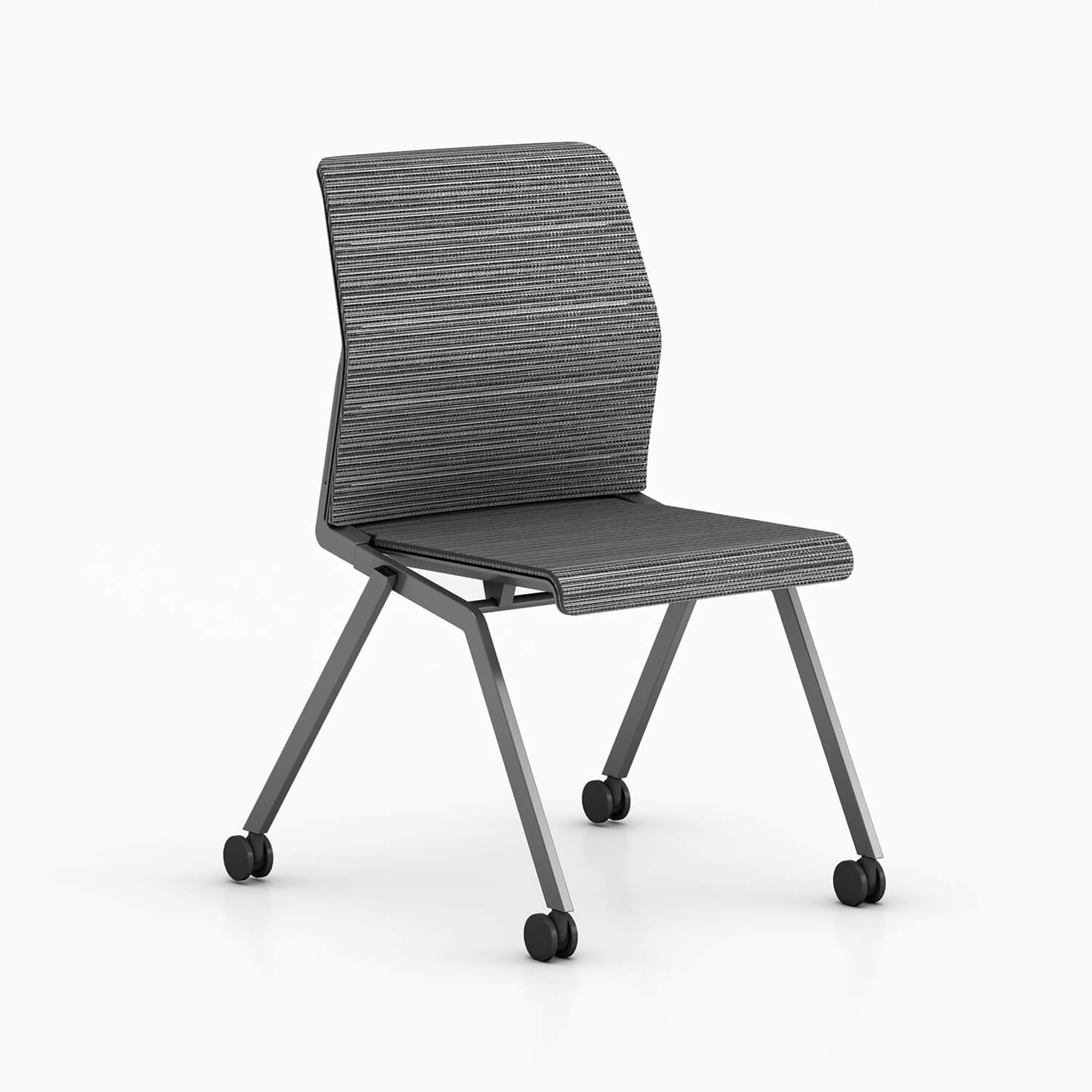 Mesh Rolling Training Chair With Casters