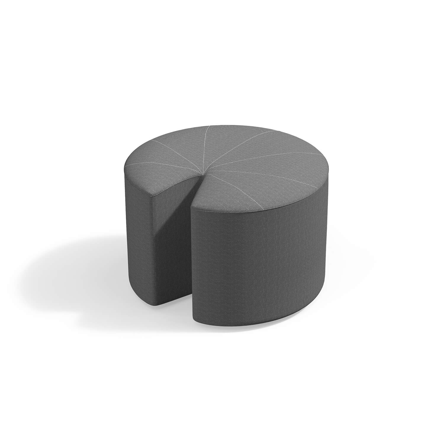 Multi-color Notched Ottoman for Lobby & Cafe