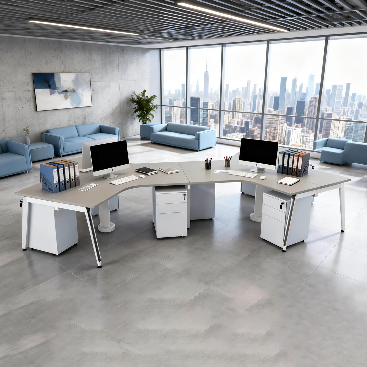 Complete Guide to Choosing L-Shaped Office Desks with Storage