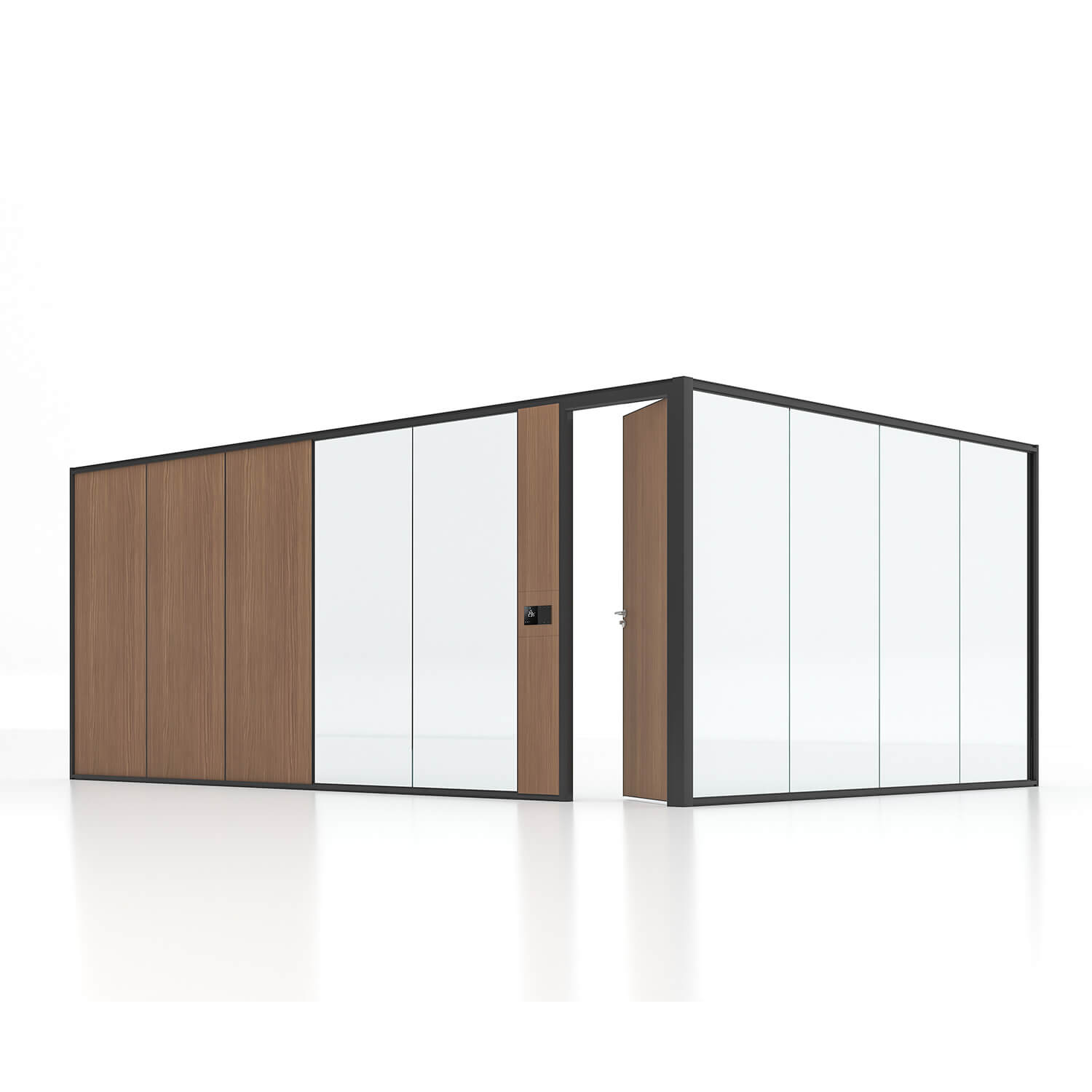 Modern Soundproof Office Glass Partition Wall