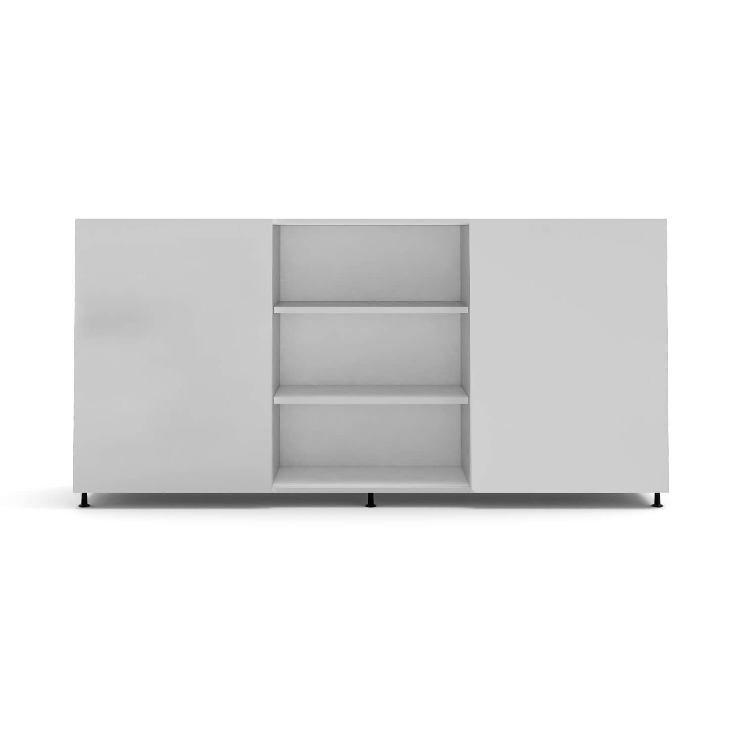 Factory Double Hinged Metal Office Storage Cabinet