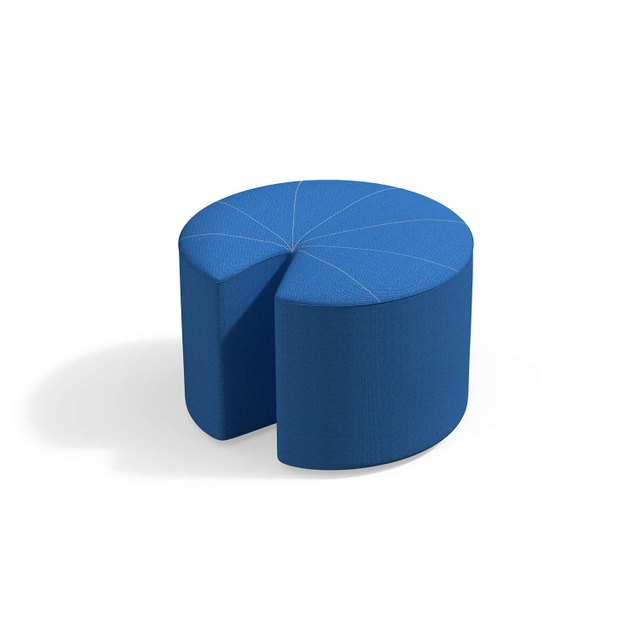 Multi-color Notched Ottoman for Lobby & Cafe