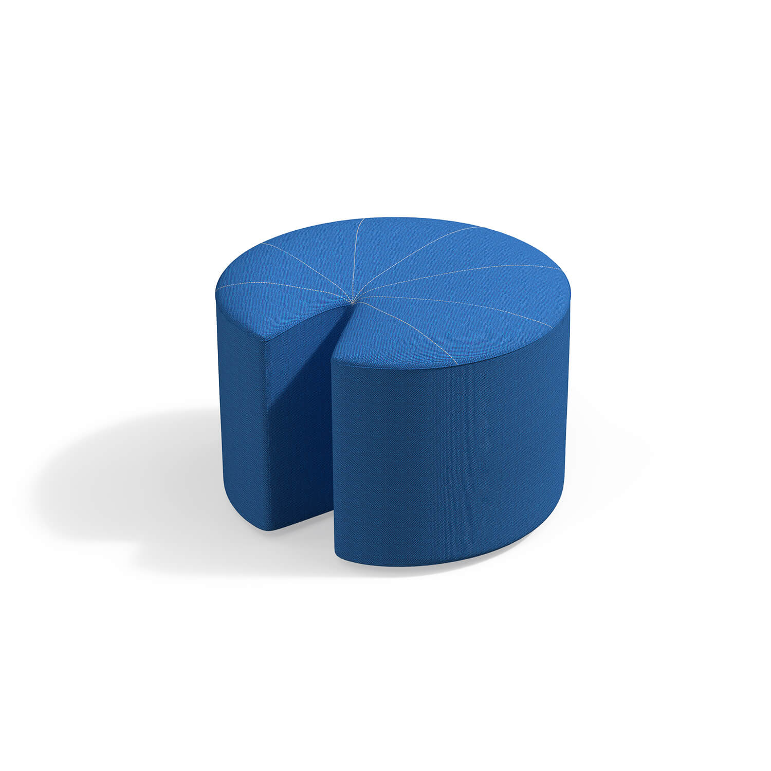 Multi-color Notched Ottoman for Lobby & Cafe