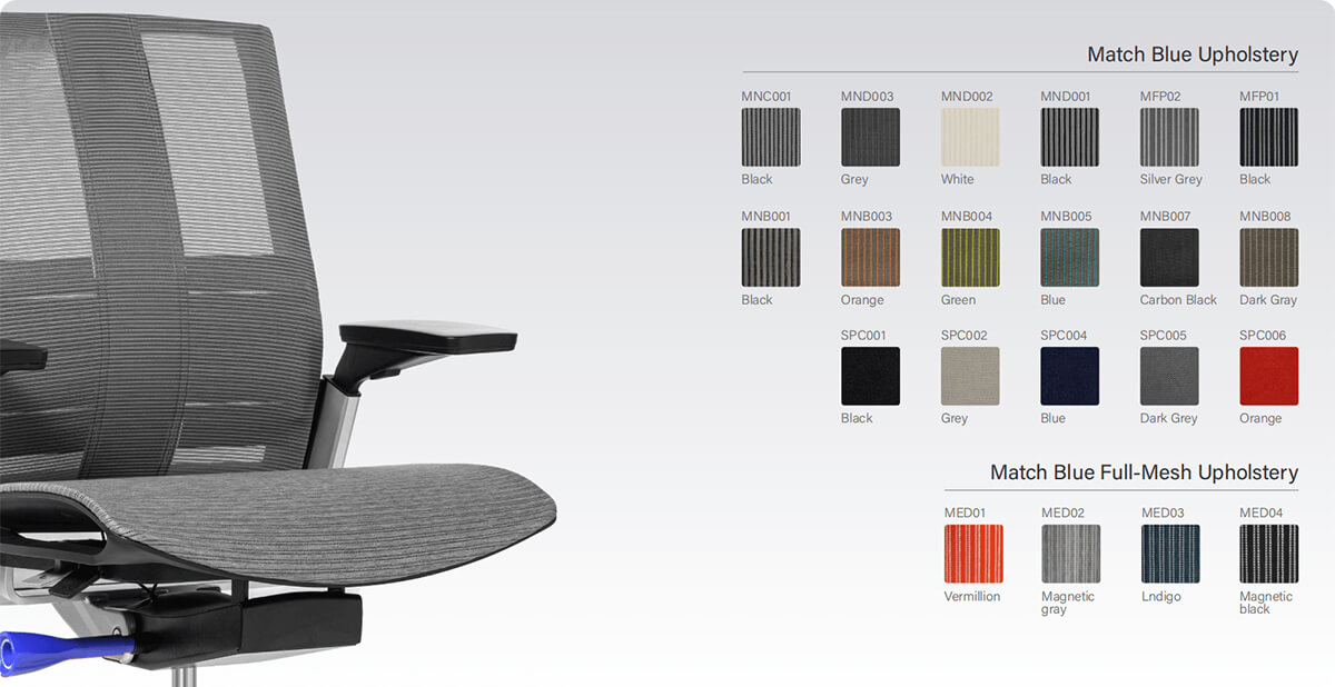 Multiple Color Options for the Office Chair