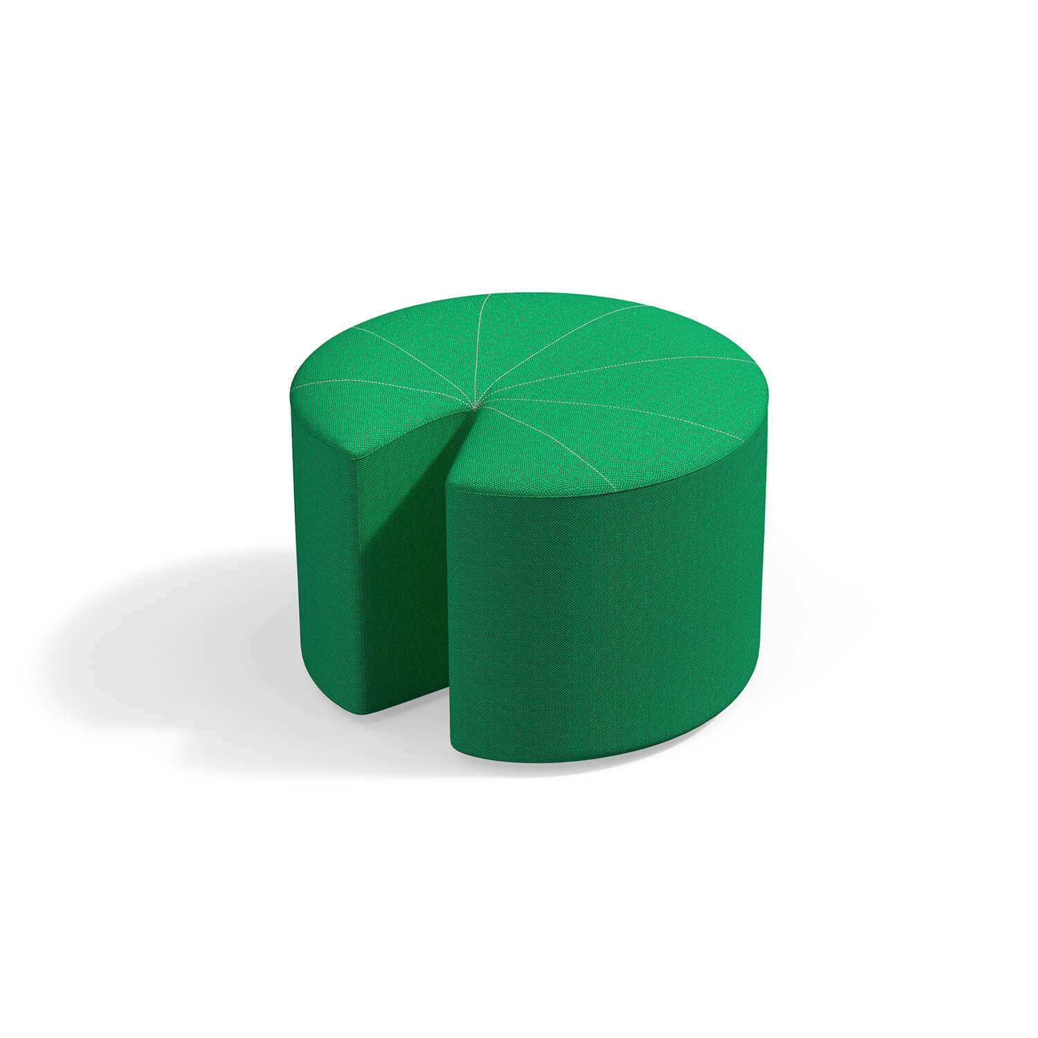 Multi-color Notched Ottoman for Lobby & Cafe