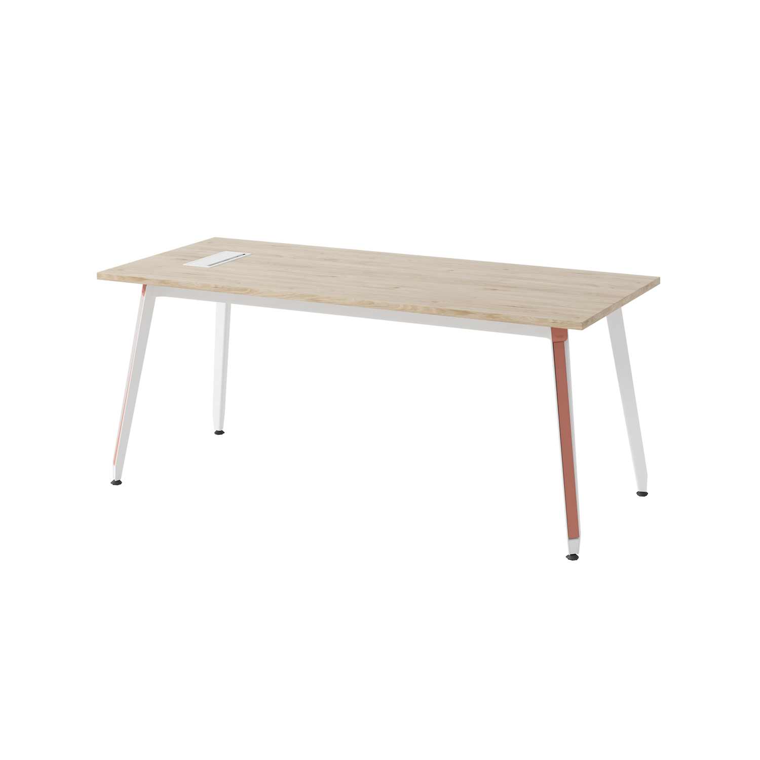 Modern Office Workstation Desk Steel Frame Commercial Office Furniture