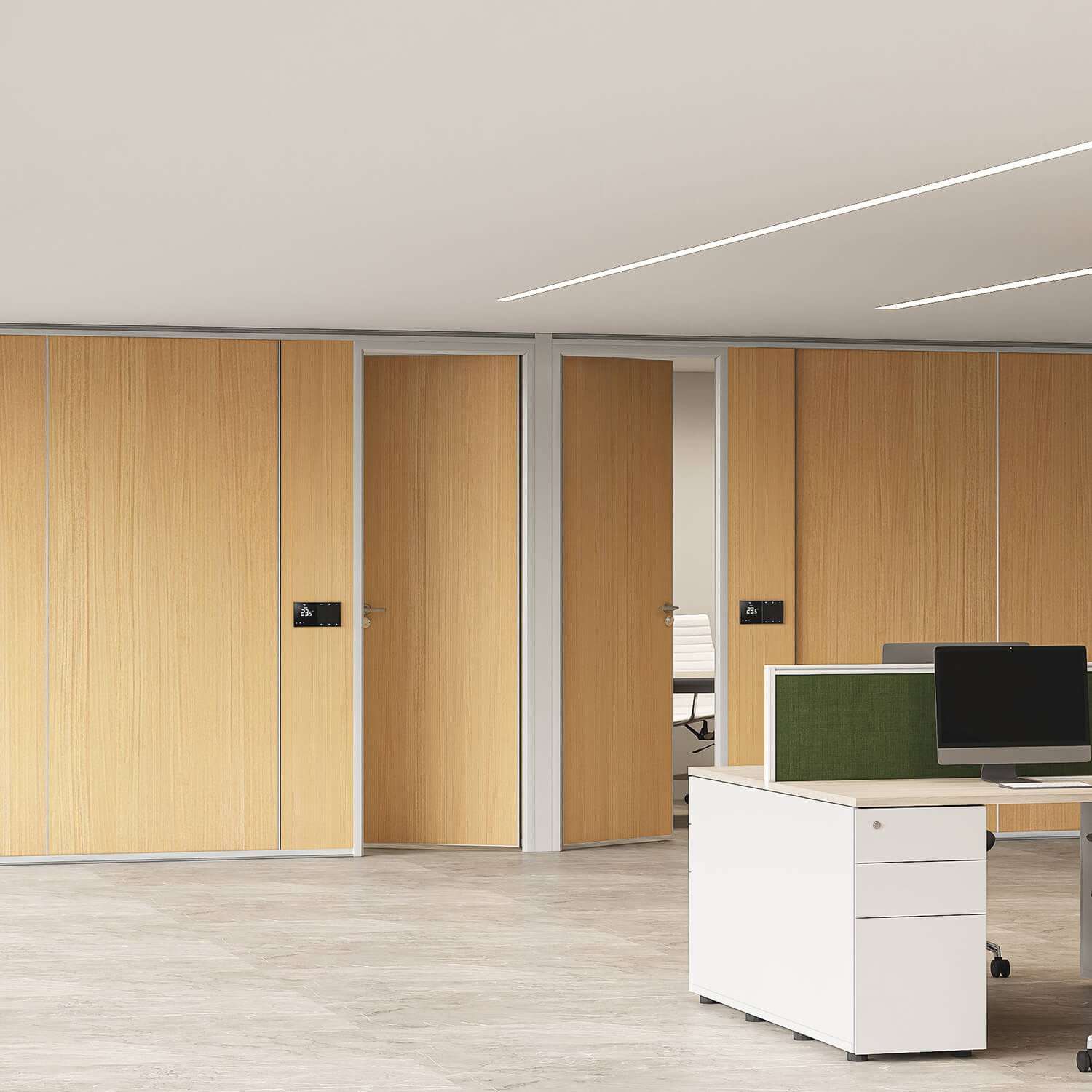 Aluminum MFC Office Panel Partition