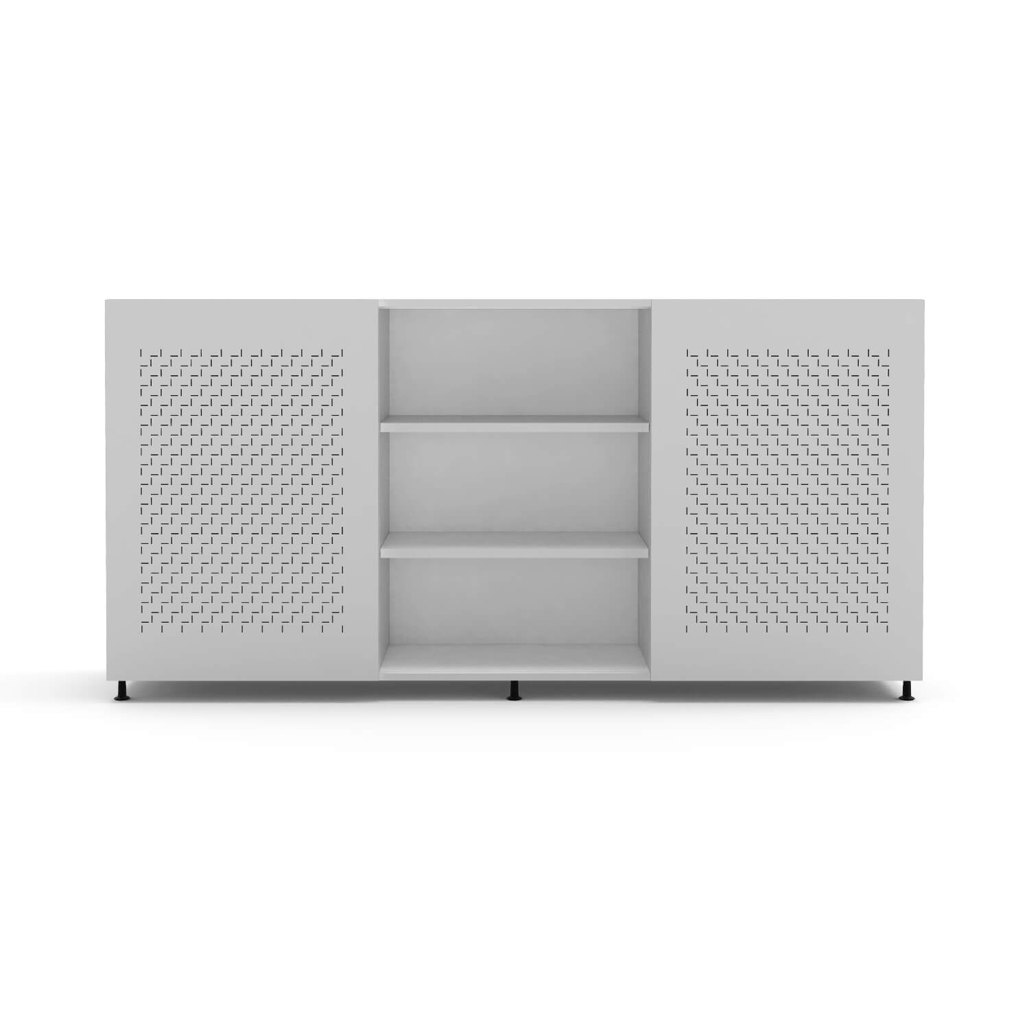 Factory Double Hinged Metal Office Storage Cabinet